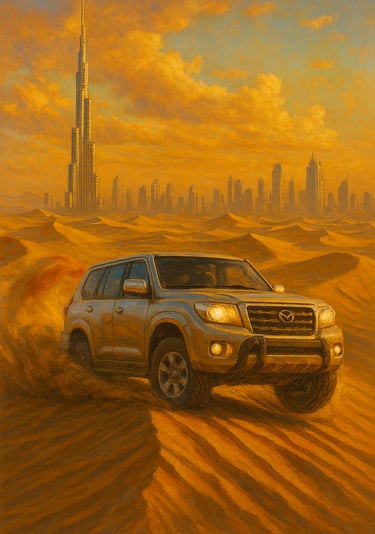 Dune Bashing  Car