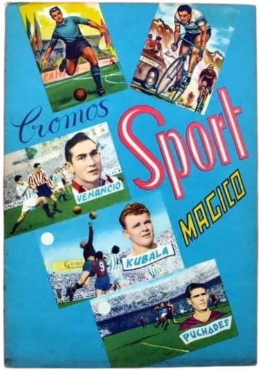 1953 Fher Sport Magico 3-D Sports Card Album