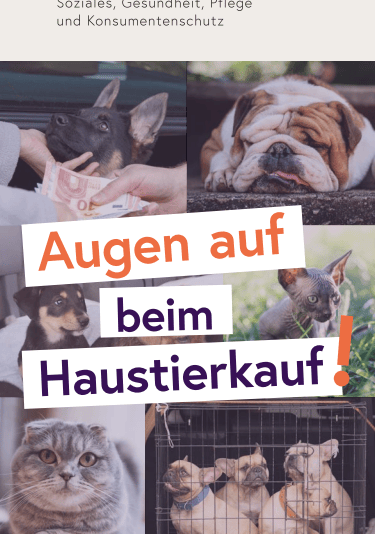 Augen auf beim Haustierkauf 
