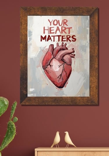 heart painting vivmadeit wall art vivmadeit art