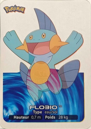 17 Flobio Lamncards Pokémon série 3