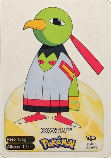 178 Xatu Lamincards spécial édition