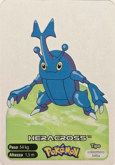 214 Heracross Lamincards spécial édition