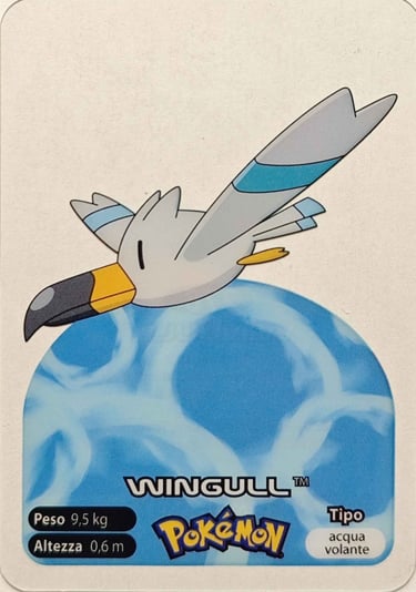 278 Wingull Lamincards spécial édition