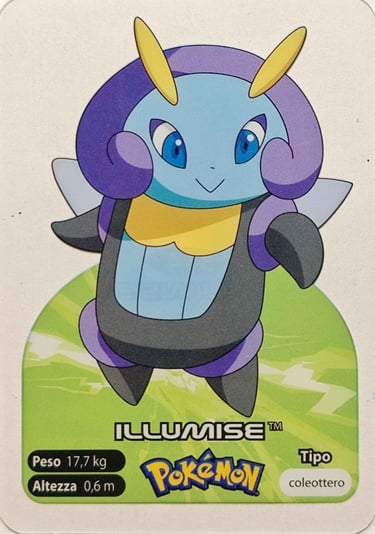 314 Illumise Lamincards spécial édition