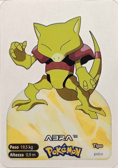 63 Abra lamincards spécial édition