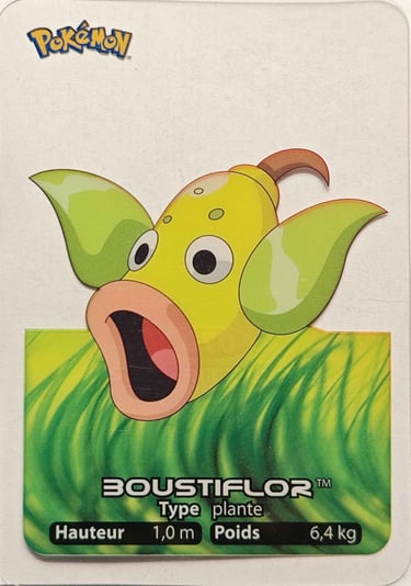 70 Boustiflor Lamincards Pokémon série 1