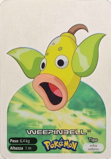 70 Weepinbell lamincards spécial édition