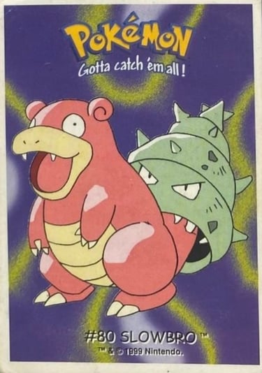 Slowbro Dunkin Boomer 1999