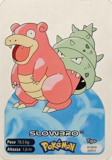 81 Slowbro lamincards spécial édition