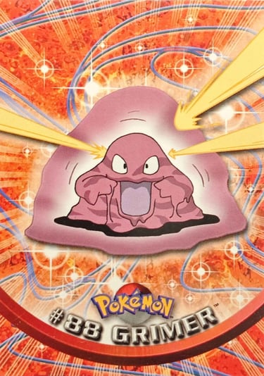 88 Grimer Topps Pokémon series 2 US