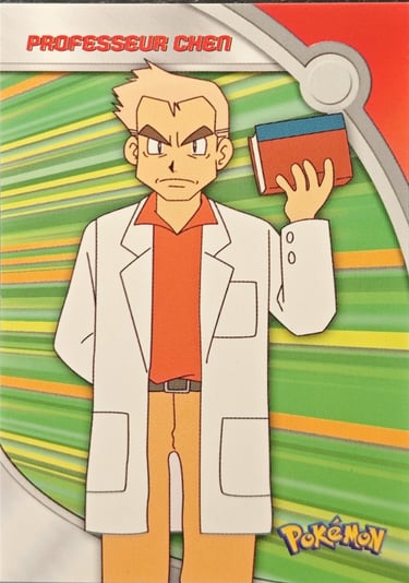 HV8 Professeur Chen topps série 3 Jotho