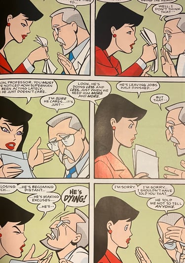 Superman Adventures - Lois Voiceless?