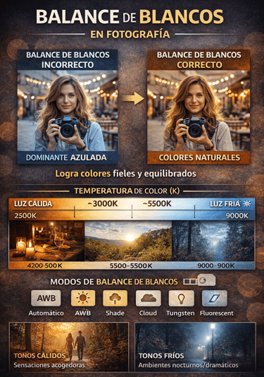 El balance de blancos en fotografía