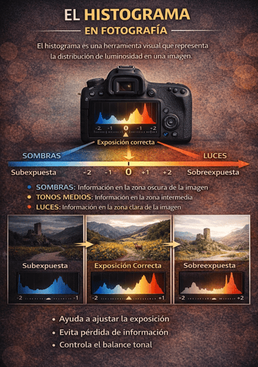 El histograma en fotografía