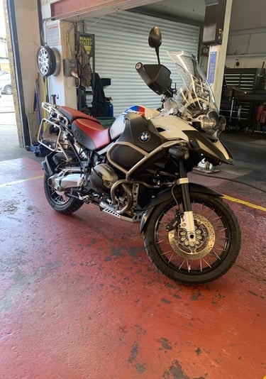 Old Forge Garage Belvedere Motorcycle MOT Station