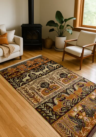 Rug from our textile art from Sumba