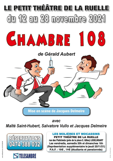 Chambre 108 - petit théâtre de la ruelle - 2021