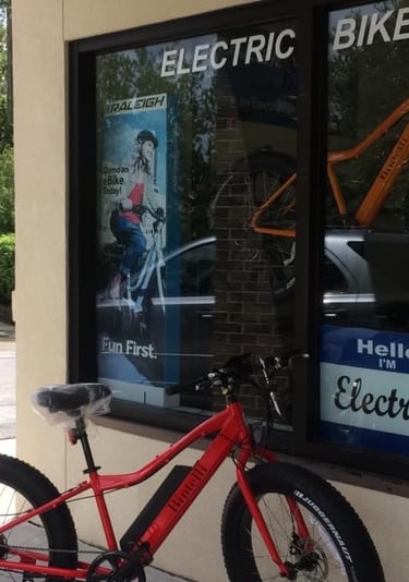 rider performance electric bike shop with e-bike