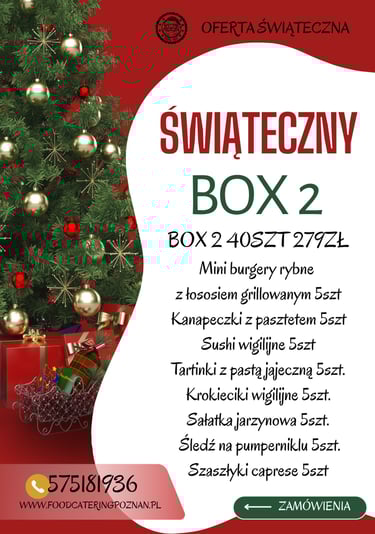ŚWIĄTECZNY BOX 40SZT 279ZŁ