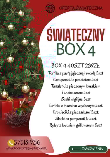 ŚWIĄTECZNY BOX 40SZT 239ZŁ