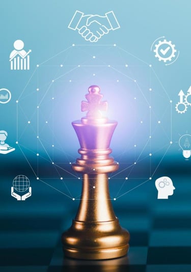 Global Strategy, Growth Strategy, Tactical Plans, Refined Plans, Sales Planning and Closing