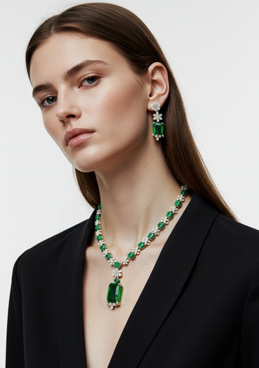 Elegant Symmetric Necklace