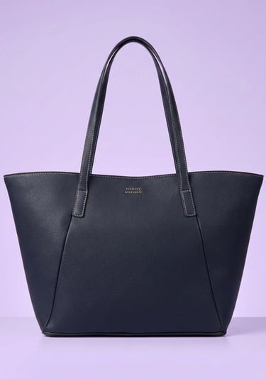 Tommy Hilfiger Piel Negra Grande