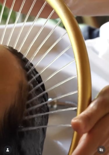 Aurore pratique massage crânien head spa relaxant Drôme