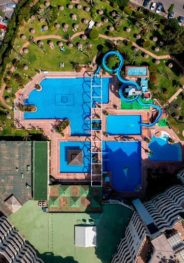 Fotografia de drone en fuengirola, realizada en marbella por la productora audiovisual 235studios