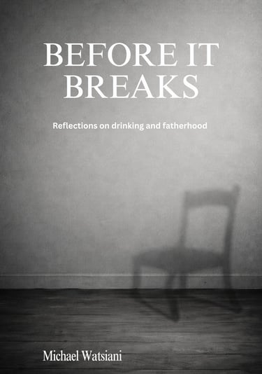 Minimalist black and white image of a chair casting a shadow book cover