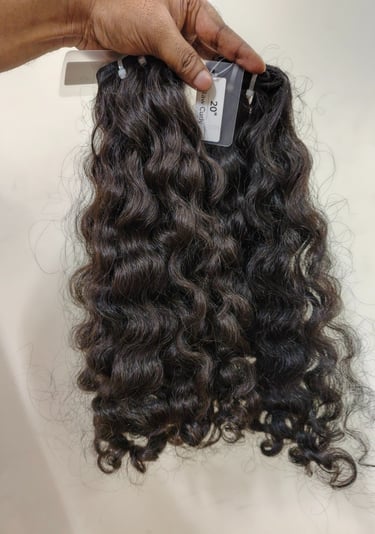 Premium Curly Raw Human Hair Bundles from Tanori Hair LLP