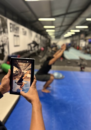 Hands-on physiotherapy session for muscle recovery and rehabilitation