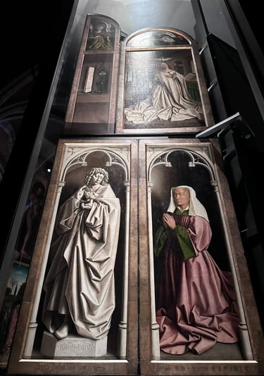 Elisabeth Borluut, Back Panel of Alterpiece ©LS