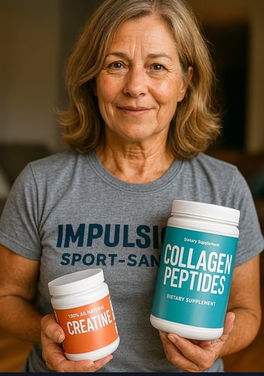 collagène créatine ménopause compléments alimentaires