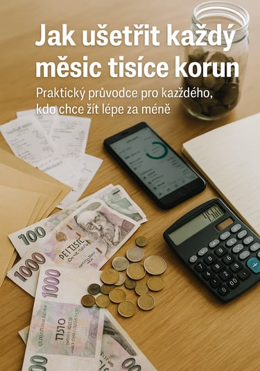 všechny nástroje, triky a návody , které potřebujete, aby se vám každý měsíc ušetřilo tisíce korun –