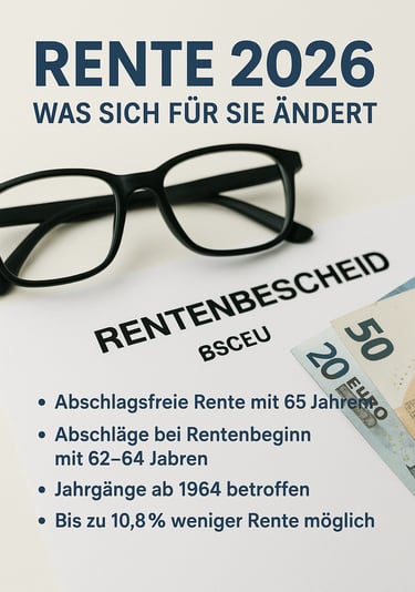 Für Senioren 60+ in DE/AT/CH – handeln Sie jetzt und sichern Sie Ihre Rente.