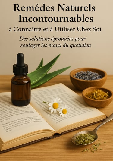 Guide premium de remèdes naturels : 55 fiches pratiques, recettes, posologie et précautions. Soulage