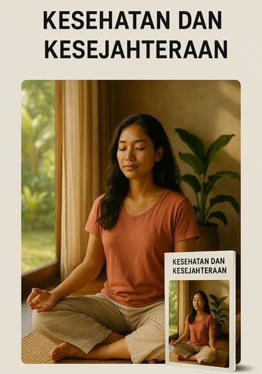 ebook mindfulness bahasa indonesia, meditasi harian pemula, teknik bernapas tenang, cara mengurangi