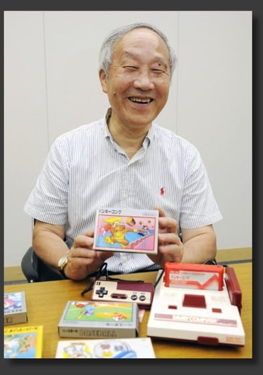 Masayuki Uemura Gerente Geral na Nintendo R&D2, ajudou a criar o Famicom e Super Famicom