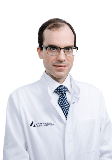 Dr. Souchlakis, aesthetic doctor at Athenaeum Aesthetics in Vouliagmeni Athens