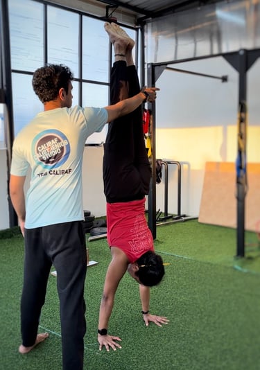Calisthenics Personal training in Bangalore at CALIBAF.