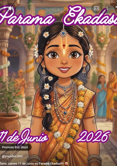 Parama Ekadasi, ayuno de granos de los Hare Krishna