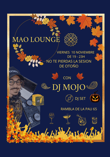 Poster Evento MaoLounge