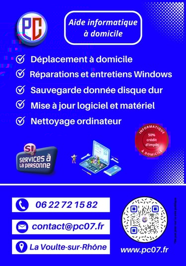 flyer Pc07 à la Voulte sur rhône