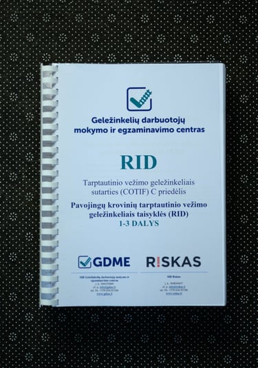 Pavojingųjų krovinių vežimo geležinkeliais taisyklės (RID)
