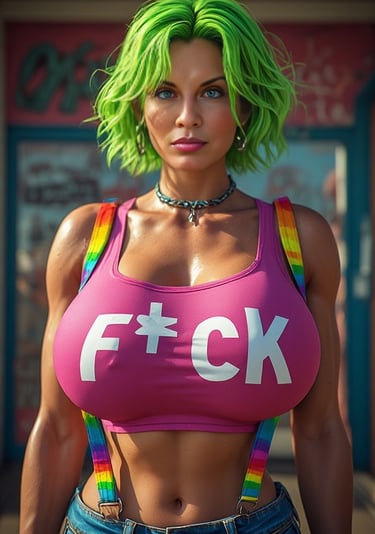 Johanna Gray; seen on Asbury Park Boardwalk, 2007