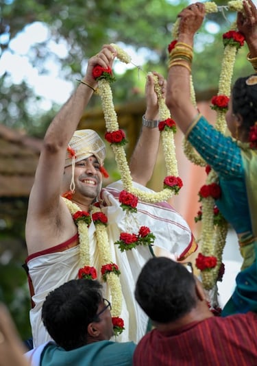 Intimate wedding photography