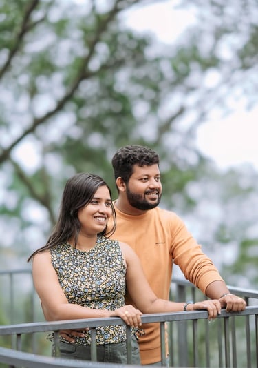 Pre wedding photography at Vagamon