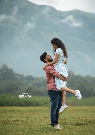 Pre wedding photography at Nelliyampathy